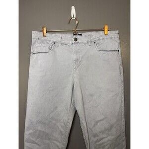 Daniel Hechter Paris Jeans Mens 36x30 Gray Regular Fit Stretch Denim Light Wash